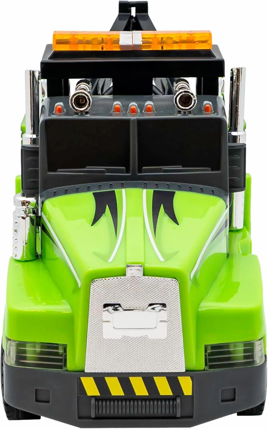 Mighty Fleet Action Drive 16" Interactive Tow Truck Toy w/Lights & Sounds, Motorized Winch, Motion Drive Action, Realistic Design & Batteries Included - Age 3 