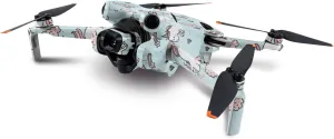 MightySkins Glossy Glitter Skin Compatible with DJI Mini 4 Pro - Cute Unicorns | Protective, Durable High-Gloss Glitter Finish | Easy to Apply