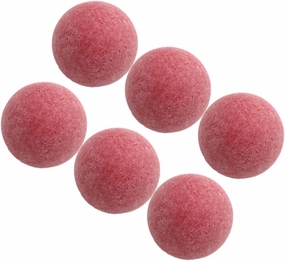 Mikikit 12Pcs Replacement Table Soccer Balls Durable Red Foosballs for Tabletop Games for Game Rooms Easy to Track Compatible with Foosball Tables