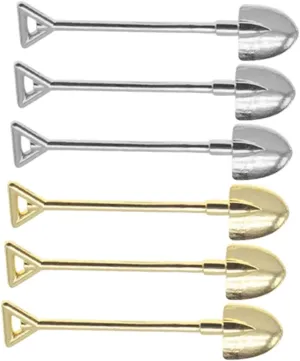 Milisten 5sets 6pcs Miniature Gardening Tools Antique Style Fake Tool Ornaments for Fairy Garden Decoration Mini Shovels for Micro Scenes and DIY Dollhouses 6pcs*5