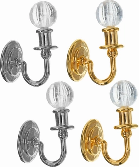 Milisten 10pairs Miniature Wall Light Model for Dollhouse Compact and Realistic Lamps for Dollhouse Decoration Scene Accessories for House Display