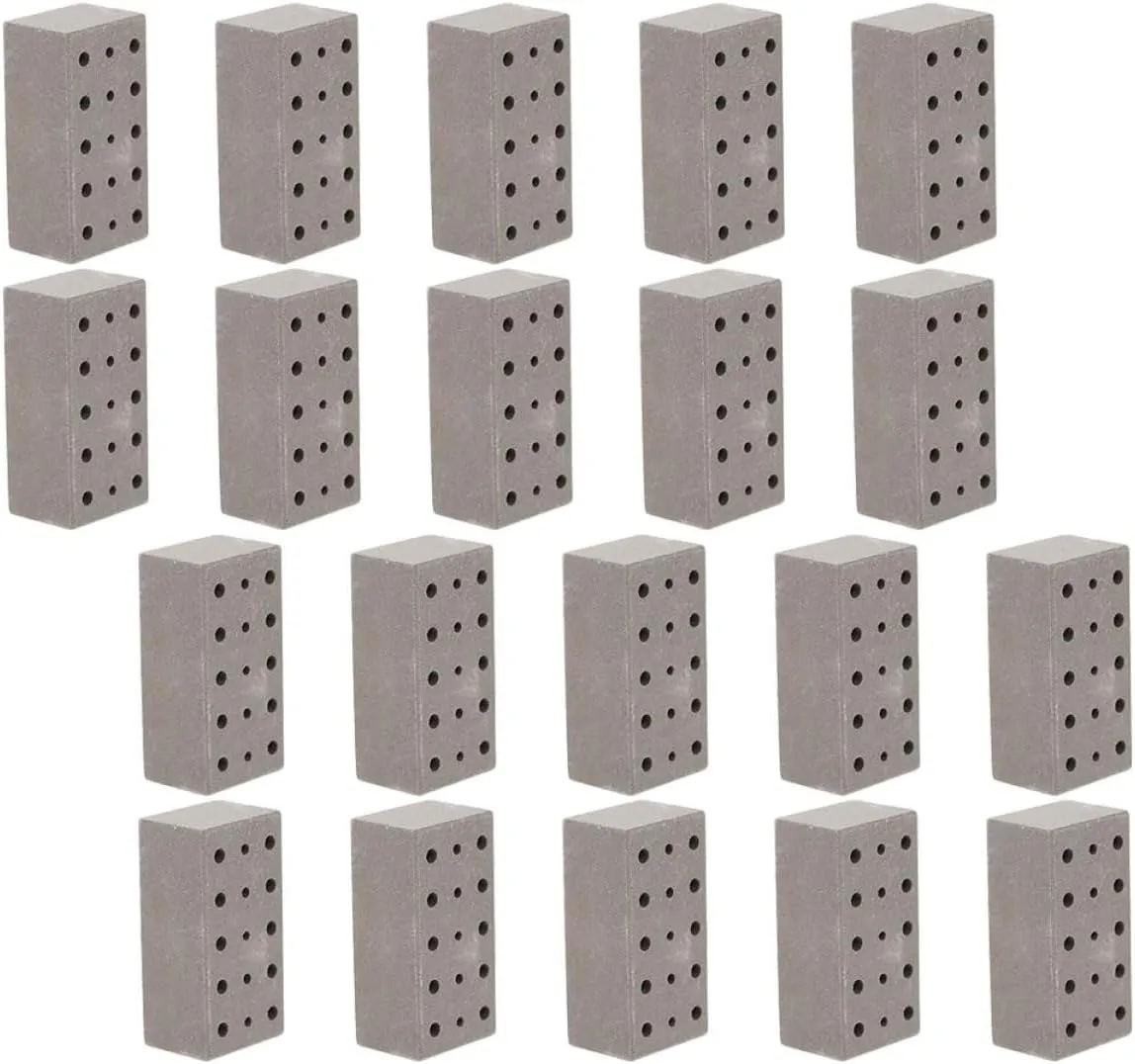 Mini Bricks for DIY Crafts Tiny Landscaping Model Brick Realistic Miniature Building Blocks for Creative Projects and Dollhouses