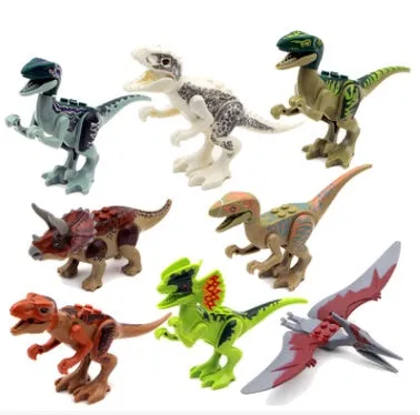 Mini Dinosaur Bricks Figures – Creative Building Blocks Toys for Kids