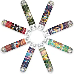 Mini Jigsaw Puzzles for Adults 234 Pieces Small Jigsaw Puzzle Test Tube Puzzle Challenging Micro Puzzle Difficult Tiny Puzzle Home Decor Entertainment 6x4in (8 Pack - 7)