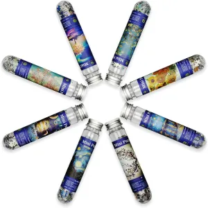 Mini Jigsaw Puzzles for Adults 8 Pack - 234 Pieces Each - Small & Challenging Micro Puzzles - Home Decor Entertainment - 6x4in