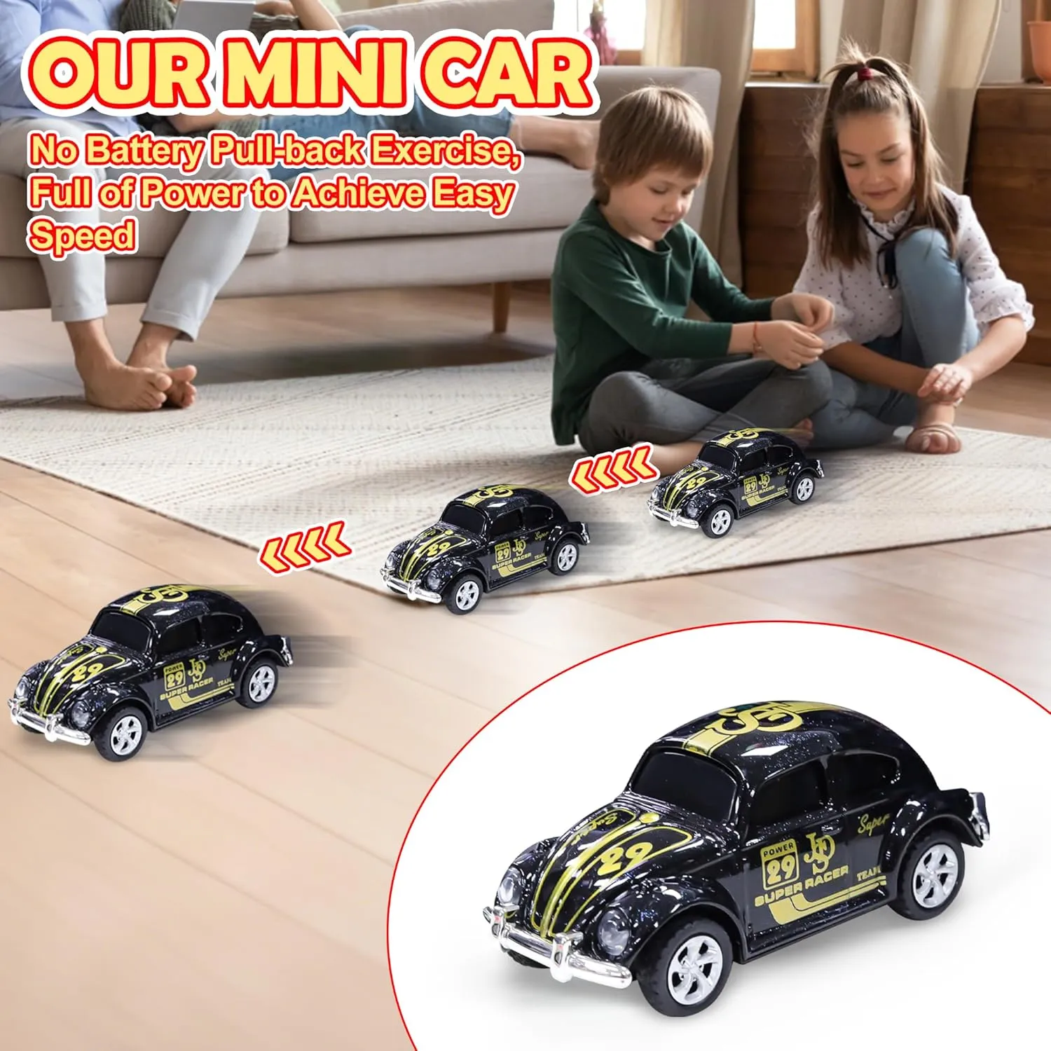 Mini RC Truck, 1/64 Scale Tow Truck Toy Remote Control Car with Lights, Mini Alloy Monster Trucks, 2.4GHz Remote & APP Control, Adjustable Speed & Steering (White)