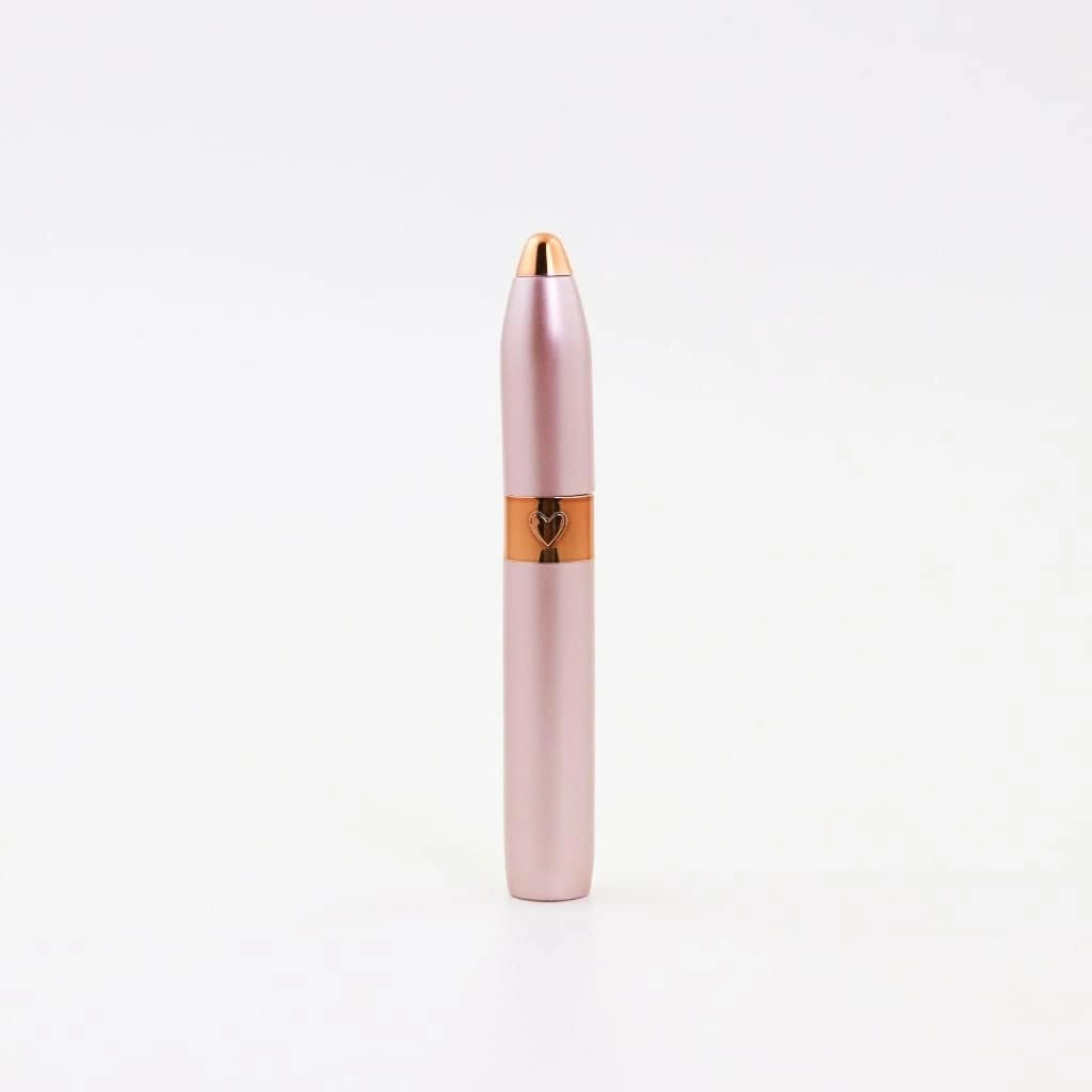Mini Electric Eyebrow Trimmer Pen - Rose Gold