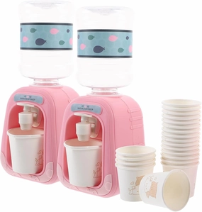 Mini Water Dispenser for Kids Mini Water Dispenser Model Cartoon Animal Water Machine Mini Water Toy for 15 Years Old