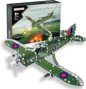 Model Airplane STEM Building Projects Toys - DIY Building Stem Projects Toys for Kids Boys Ages 8-12, Assembly Science Kit Model Plane Birthday Gift for Kids Boys 8 9 10 11 12 Years Old