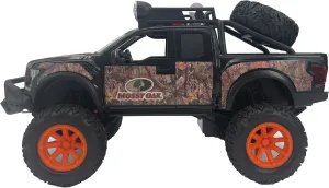 Mossy Oak: Friction Trail Truck - 1:14 Scale, Battery Multi-Color Lights & Sound, 4WD Off-Road Toy Vehicle, Friction Powered Movement, Kids Ages 3 