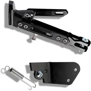 Motorcycle Modification Parts Adjustable Single Bracket Side Stand For Italjet For Dragster 200 125 Foot Side Stand