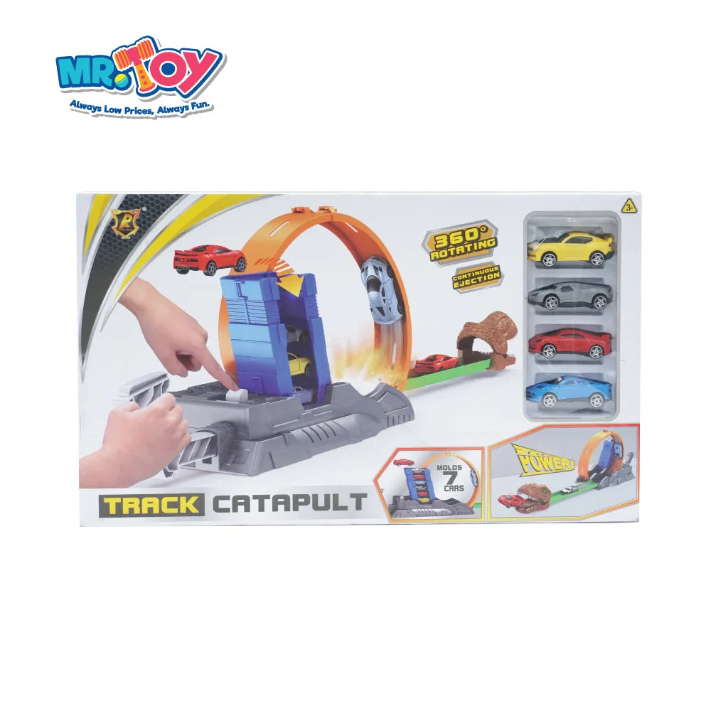 (MR. TOY) Race Car Track 360 Degrees