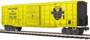 MTH Premier Delaware & Hudson 50' Waffle Side Box CAR O Gauge 20-93987 (24053)