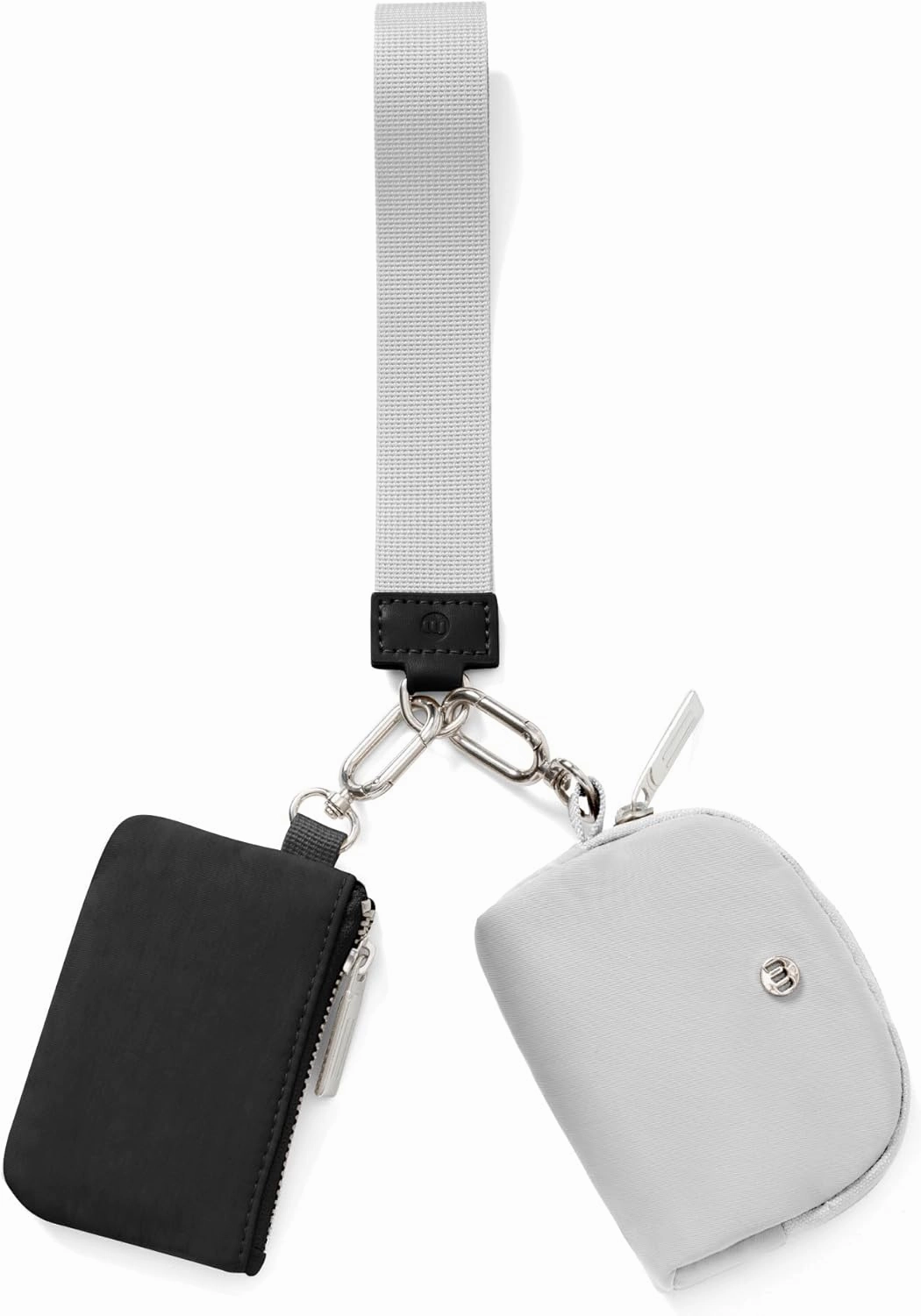 Mum's memory Mini Zip Around Wristlet Wallet for Women Dual Pouch Wristlet Portable keychain wallet Coin Purse Mini Women Coin Pocket