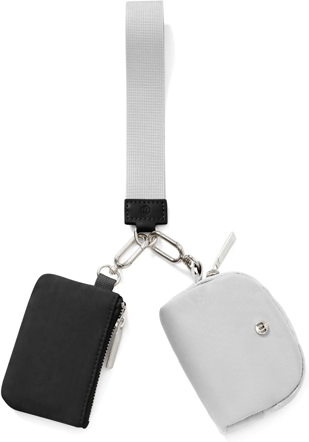 Mum's memory Mini Zip Around Wristlet Wallet for Women Dual Pouch Wristlet Portable keychain wallet Coin Purse Mini Women Coin Pocket
