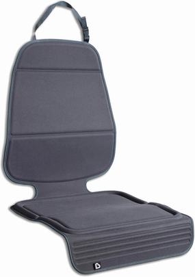 Munchkin Child Car Seat Protector, Elite Seat Guardian with Grime Guard Fabric, Dark Grey