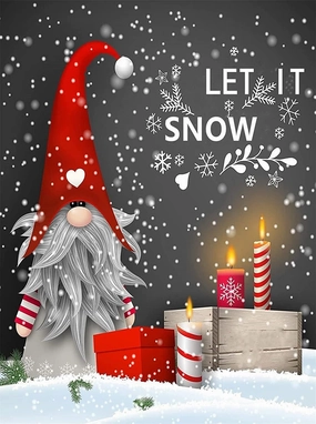 Muyankissu Jigsaw Puzzles for Adults 1000 Piece,Wooden Christmas Puzzles Educational Intellectual Family Game Toys, let it Snow 30" x 20"