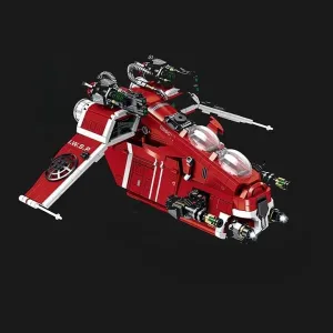 Narwhalsc MOC SF/SW Starship 5018PCS Advanced Building Construction Set for Adults 18 , Collector-Grade Building Model Spaceship, Compatible with 8mm Bricks (TIE)