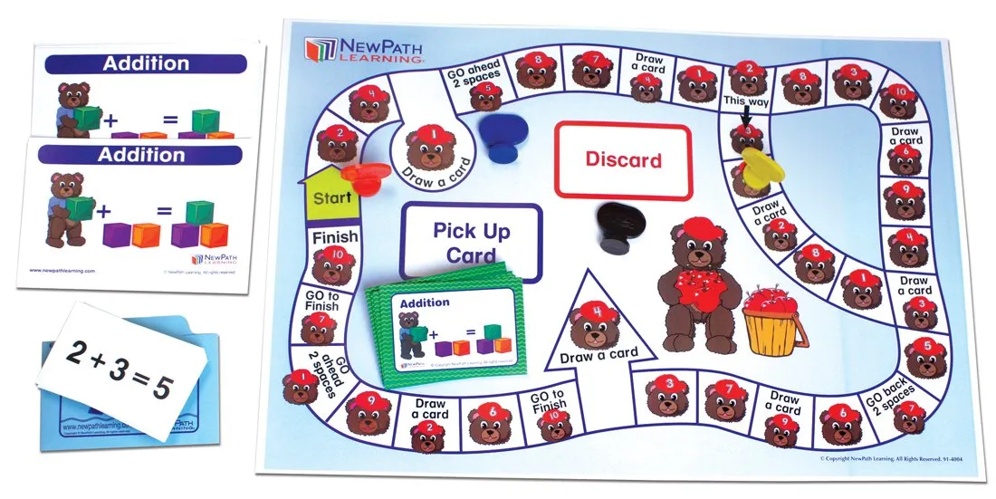NewPath Learning Number Operations - Addition Learning Center, Grades K-1