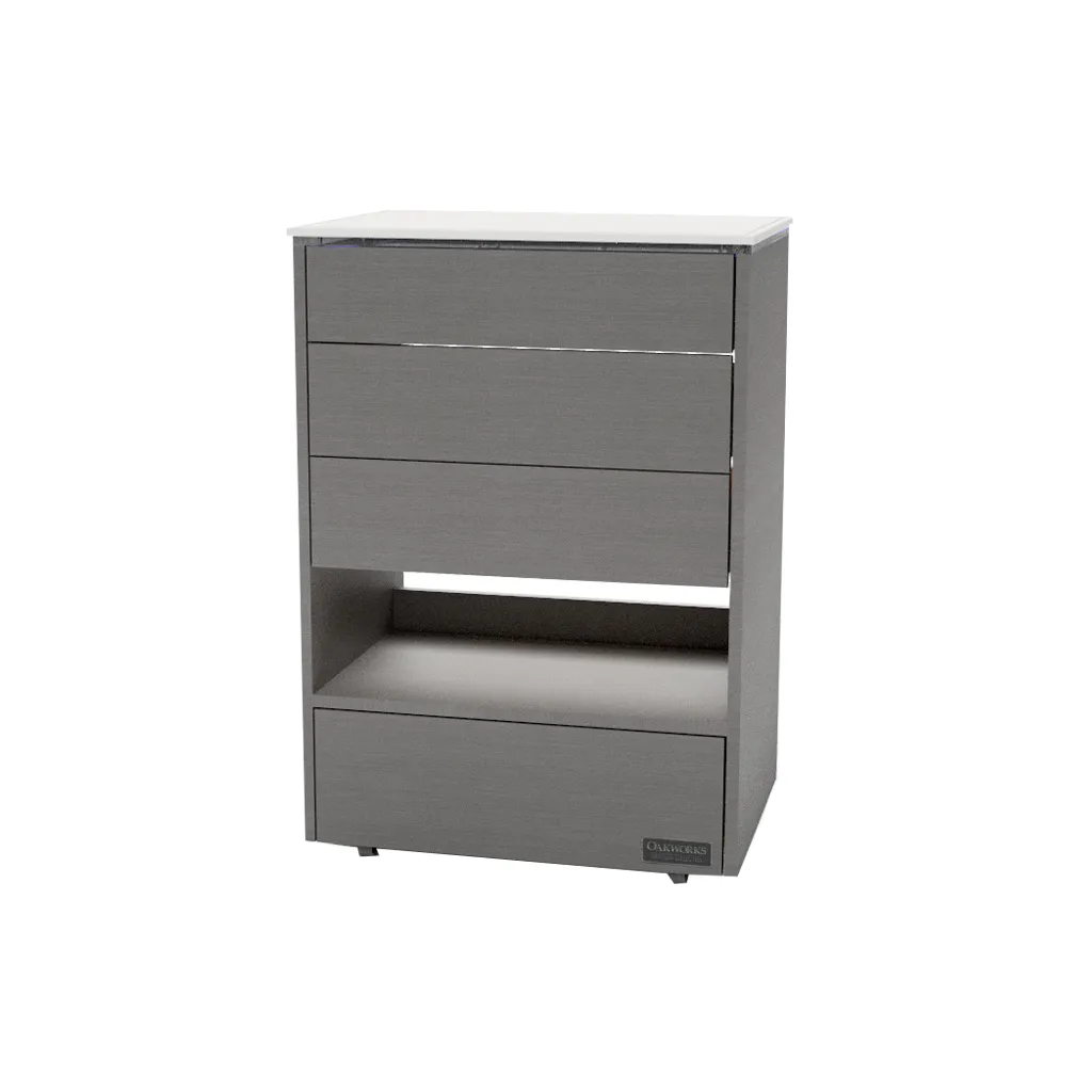 Oakworks High End Spa Table Halo Trolley