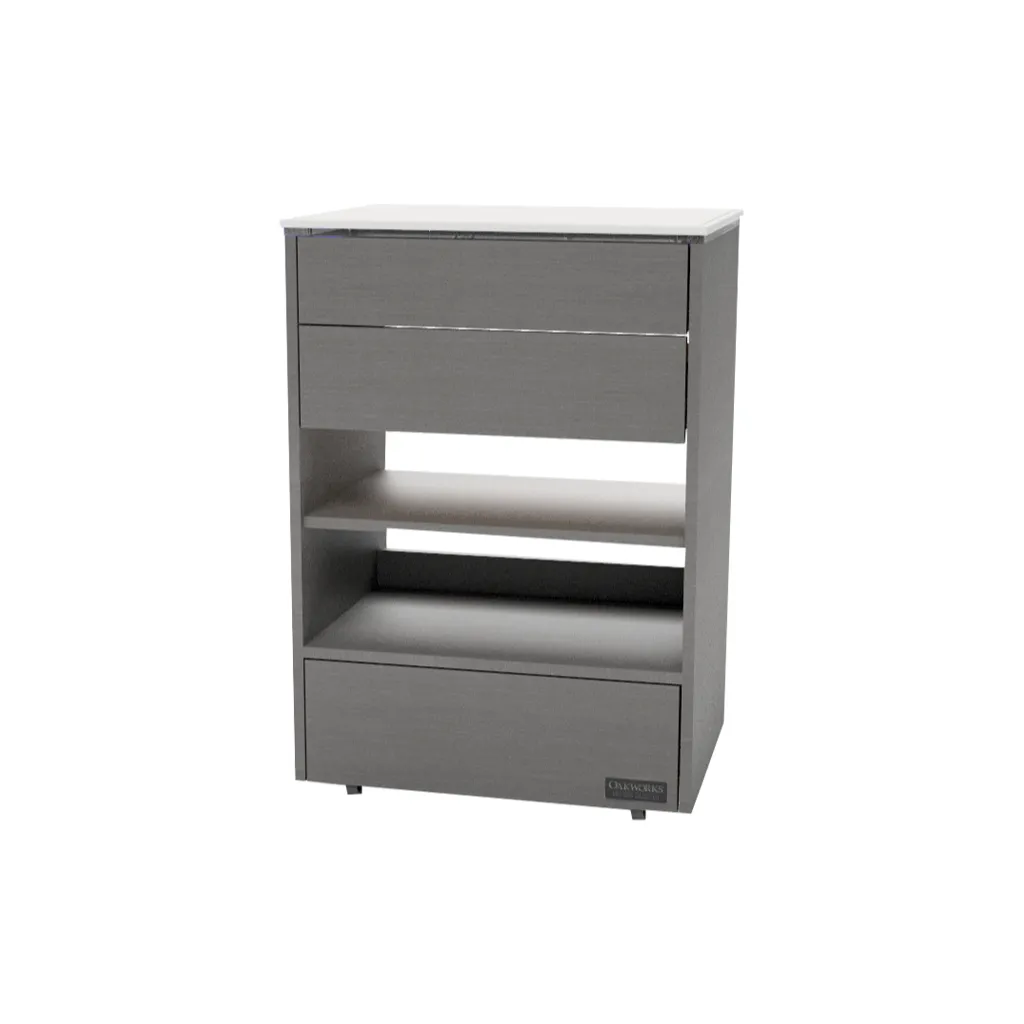 Oakworks High End Spa Table Halo Trolley