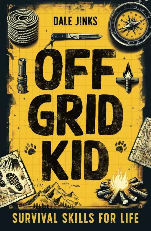 Off Grid Kid: Survival Skills For Life: An Interactive Outdoor Survival Guide For Kids on Making Fire, Building Shelters, Foraging Wild Food and Improving Mindset Hardcover – December 3, 2023