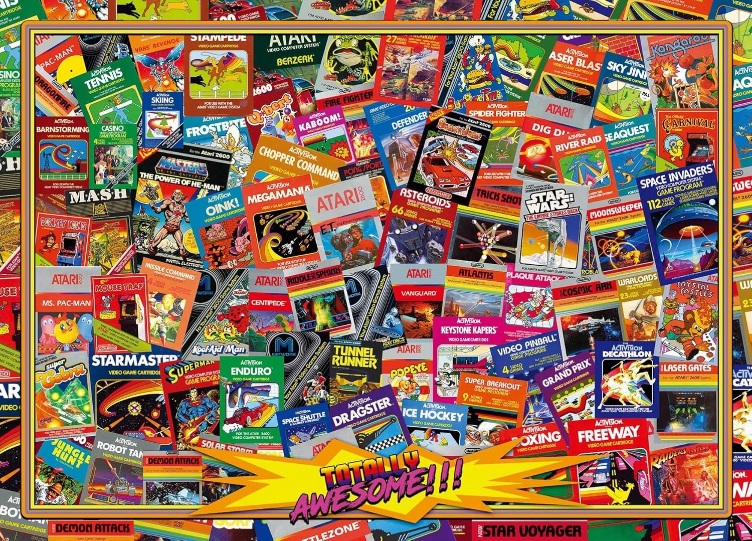 OG Gaming 1000-Piece Jigsaw Puzzle for Adults, Kids | Interactive Brain Teaser, Educational Toys & Games for Home, Indoor Activities, Building Sorting Toys for Creative Play