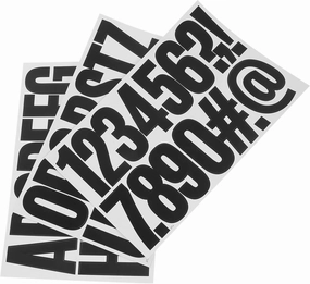 Operitacx 24 Sheets Decorative Self Adhesive Alphabet and Number Stickers for Scrapbooking School Projects and Lettering for Creative Crafting