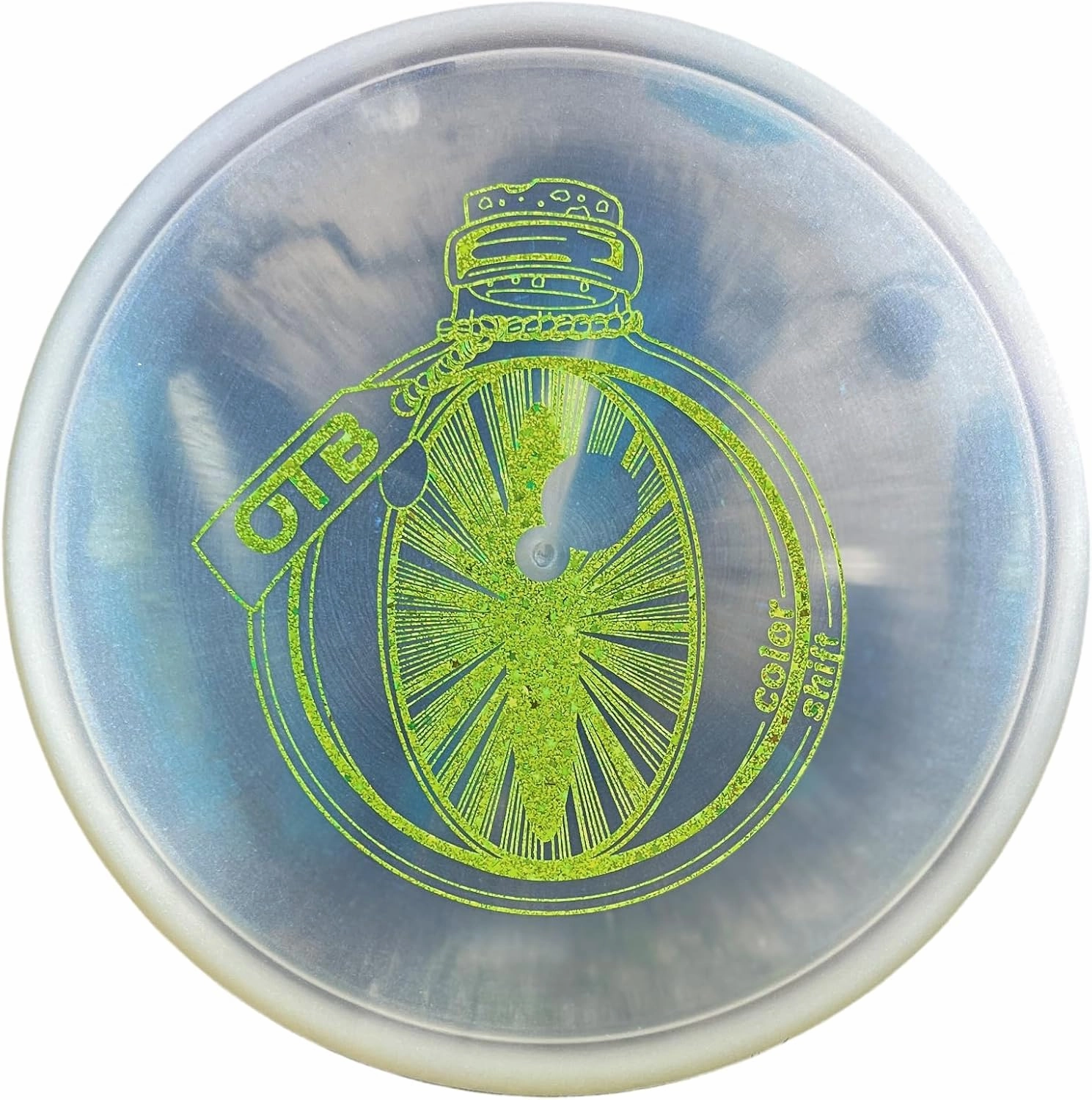 OTB Colorshift Discraft Zone | Special Edition Pirate Nate Eye Stamp | Disc Golf Approach Disc | Perfect Utility Disc | Disc Golf Discs for Beginners | Zone Disc for Upshots | Colors May Vary