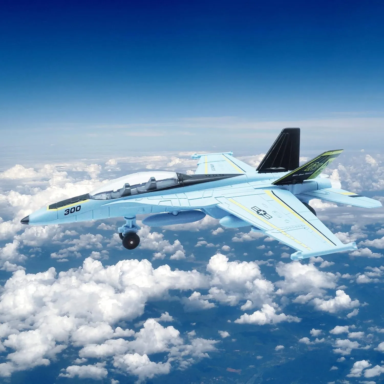 OTONOPI Fighter Jet Army Military Air Force Airplane Toy Pull Back Aircraft Die Cast Metal Model Plane Collection with Lights and Sounds for Kids Age 3 