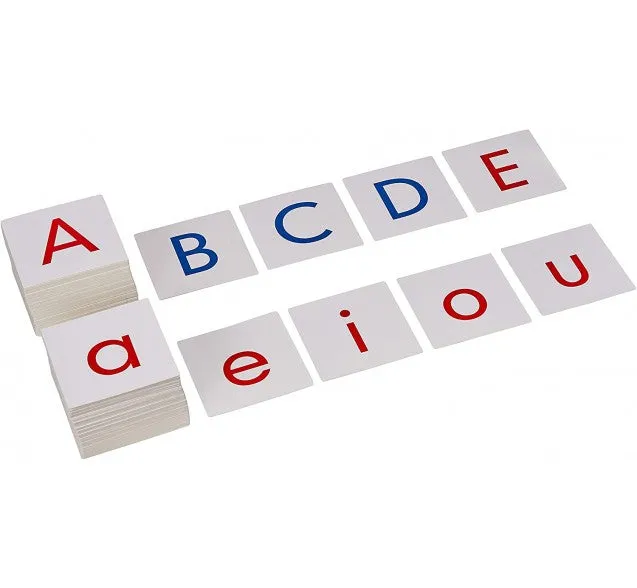Patch Pocket Chart Cards - Alphabet Letters