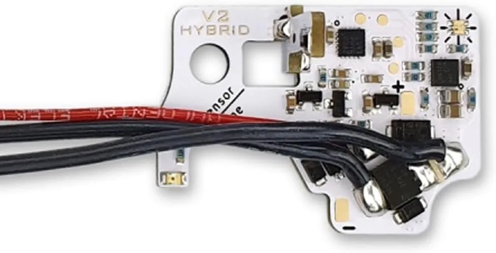 Perun Mosfet Upgrade for AEG Airsoft Rifle V2 Tokyo Marui Gearbox V3 and G&G ETU Gearbox Upgrades - Programmable Fire Modes, Precocking, DMR Mode