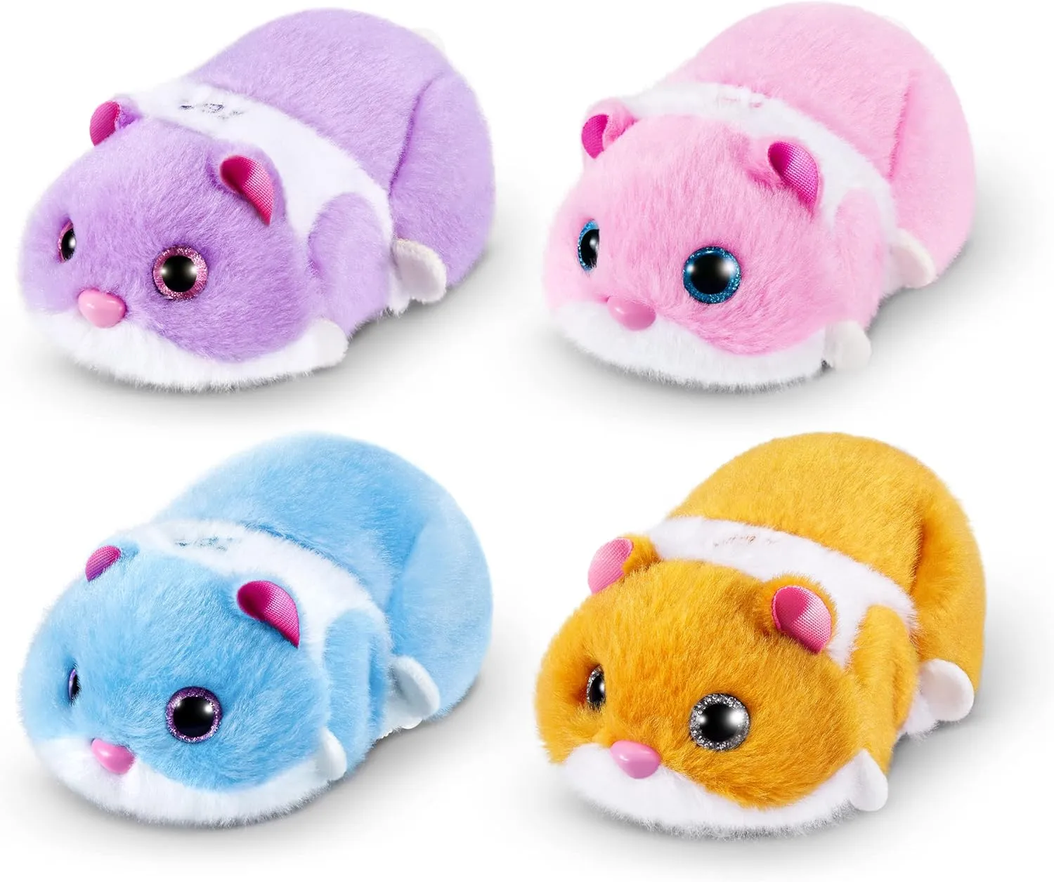 Pets Alive Hamstermania (Blue) by ZURU Hamster, Electronic Pet, 20  Sounds Interactive, Hamster Ball Toy for Girls and Children