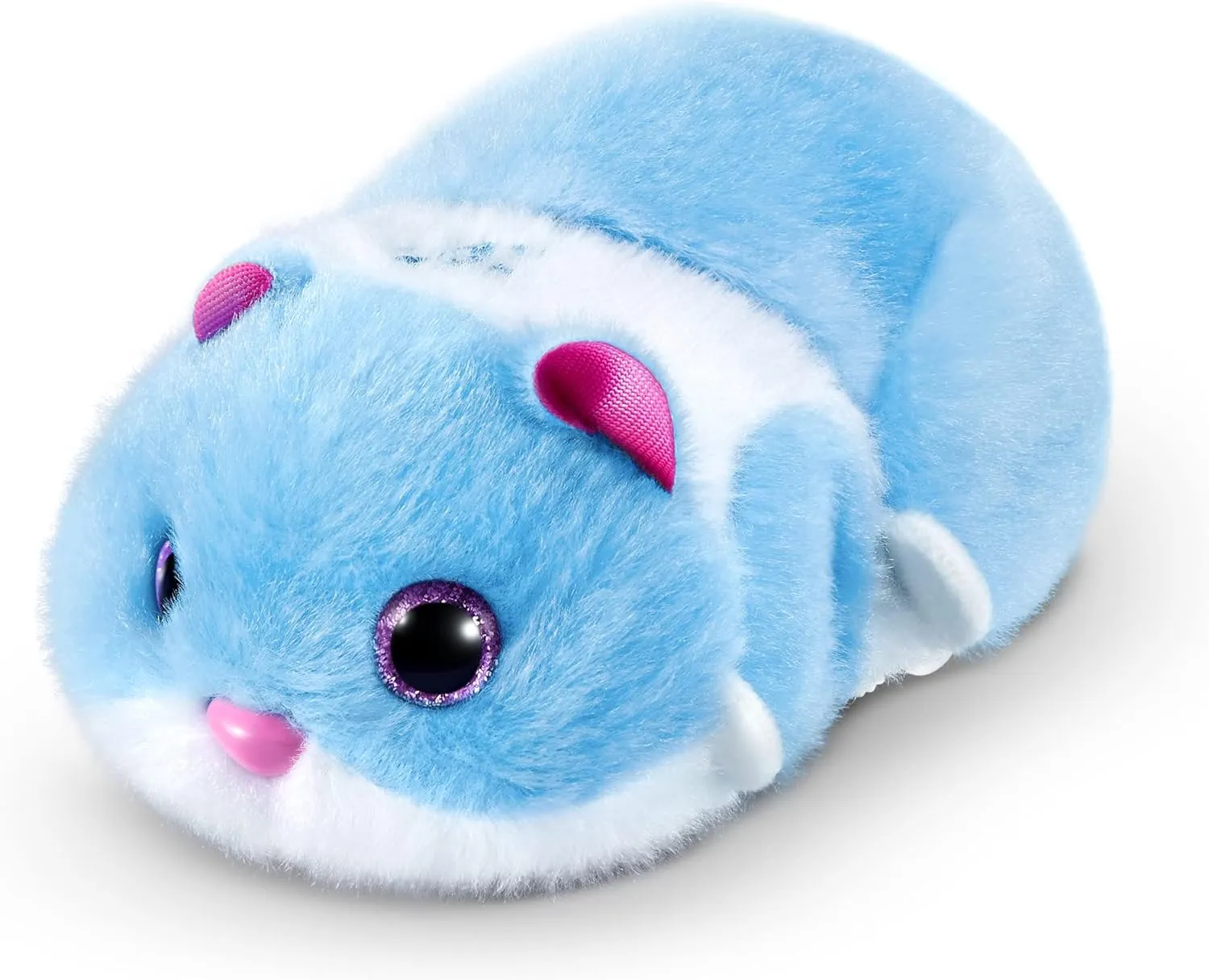 Pets Alive Hamstermania (Blue) by ZURU Hamster, Electronic Pet, 20  Sounds Interactive, Hamster Ball Toy for Girls and Children