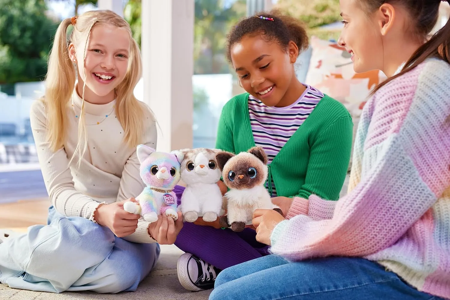 Pets Alive Smitten Kittens Surprise (Siamese Cat Mooloo) by ZURU Nurture Play Soft Toy Unboxing Adopt Interactive 10 Sounds