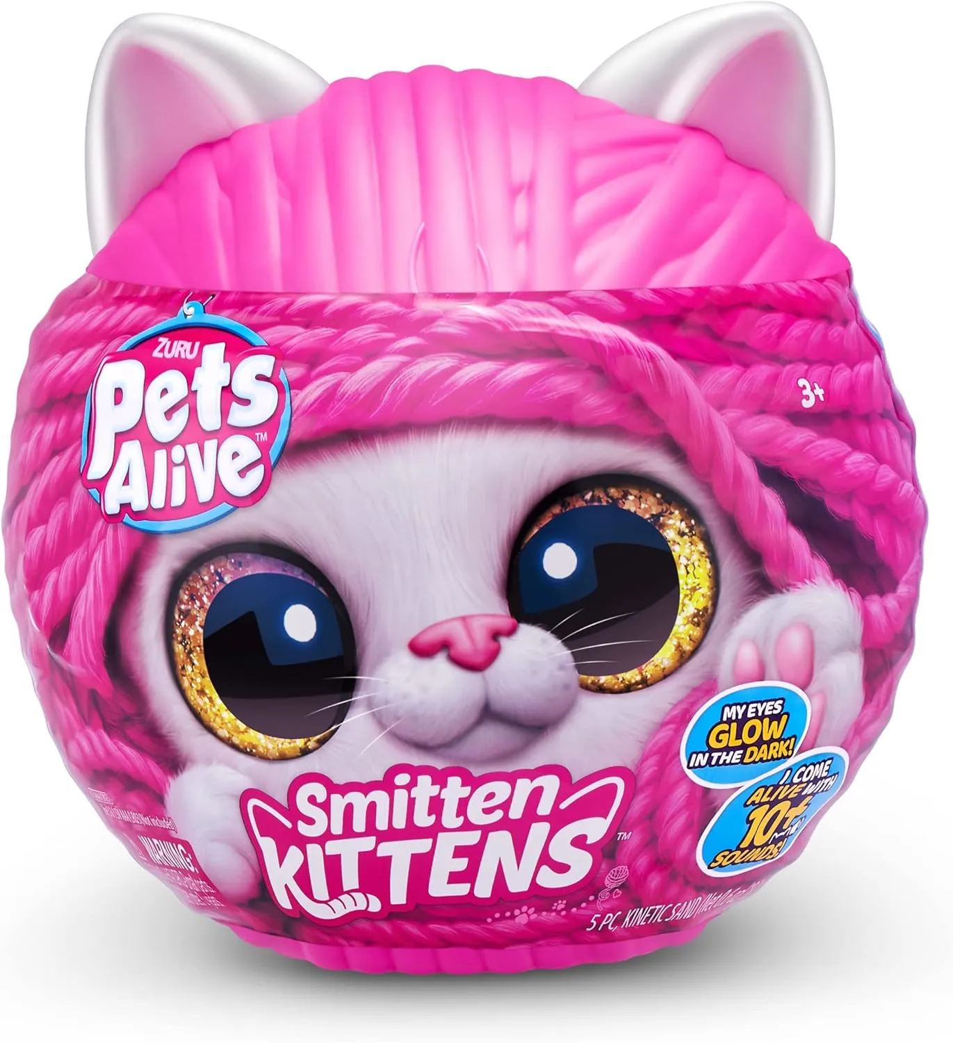 Pets Alive Smitten Kittens Surprise (Siamese Cat Mooloo) by ZURU Nurture Play Soft Toy Unboxing Adopt Interactive 10 Sounds
