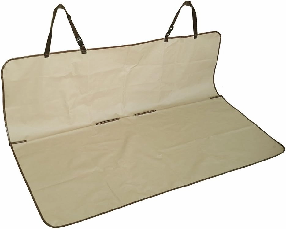 PetSafe Happy Ride Waterproof Bench Seat Cover for Dogs and Pets - Fits Cars, Trucks and SUVs - Waterproof Area Protection - Tan