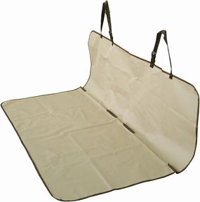 PetSafe Happy Ride Waterproof Bench Seat Cover for Dogs and Pets - Fits Cars, Trucks and SUVs - Waterproof Area Protection - Tan