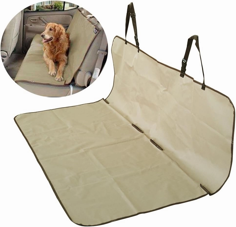 PetSafe Happy Ride Waterproof Bench Seat Cover for Dogs and Pets - Fits Cars, Trucks and SUVs - Waterproof Area Protection - Tan