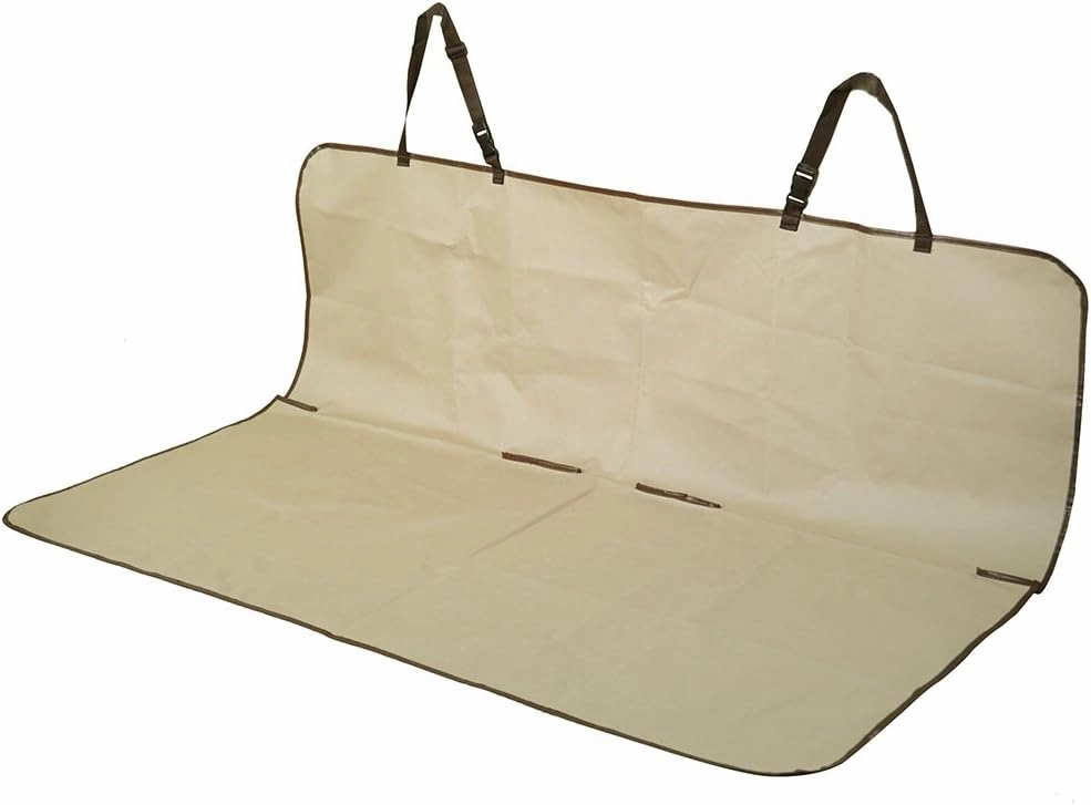 PetSafe Happy Ride Waterproof Bench Seat Cover for Dogs and Pets - Fits Cars, Trucks and SUVs - Waterproof Area Protection - Tan