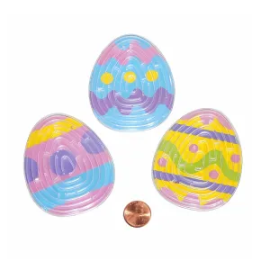 Plastic Dyed Easter Egg Maze Puzzles (48 total mazes in 2 bags) 31¢ each