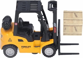 Plplaaoo Forklift Truck Toy, 5.1x2.0x3.1in Construction Vehicle Model for 3  Kids