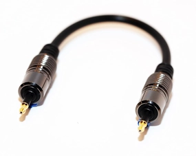 Premium Quality Gold Plated Mini Toslink to Mini Toslink (SPDIF) Digital Optical Audio Cable with Metal Connectors for Astell&Kern AK100 AK120 AK100II AK120II AK240 AK380 AK320