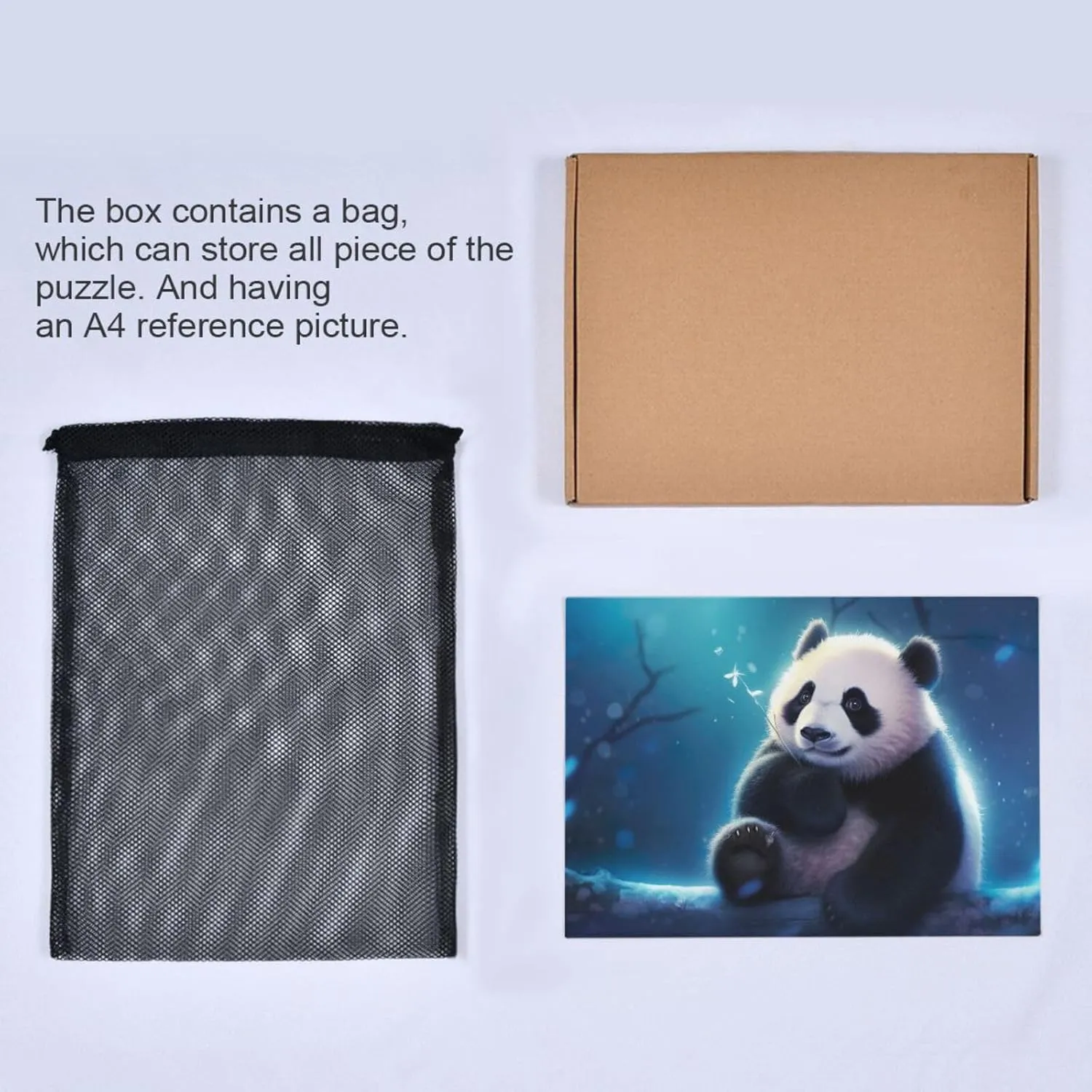 Puzzles for Adults 1000 Piece Cute Panda Fantasy Jigsaw Puzzles Kids Game Toys Gift Home Decor 202a0471