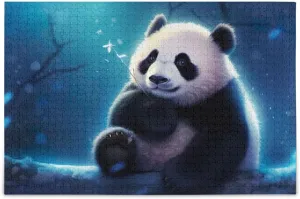Puzzles for Adults 1000 Piece Cute Panda Fantasy Jigsaw Puzzles Kids Game Toys Gift Home Decor 202a0471