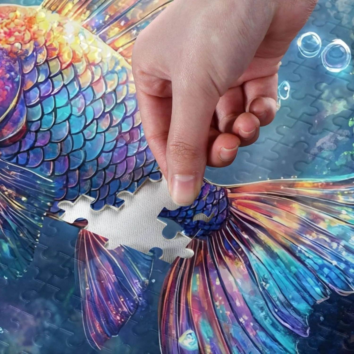 Puzzles for Adults 500 Piece Cute Fish Color Jigsaw Puzzles Kids Toy Game Gift 202b8721