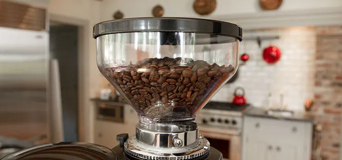 Quamar M80 Dosing Espresso Grinder in Black