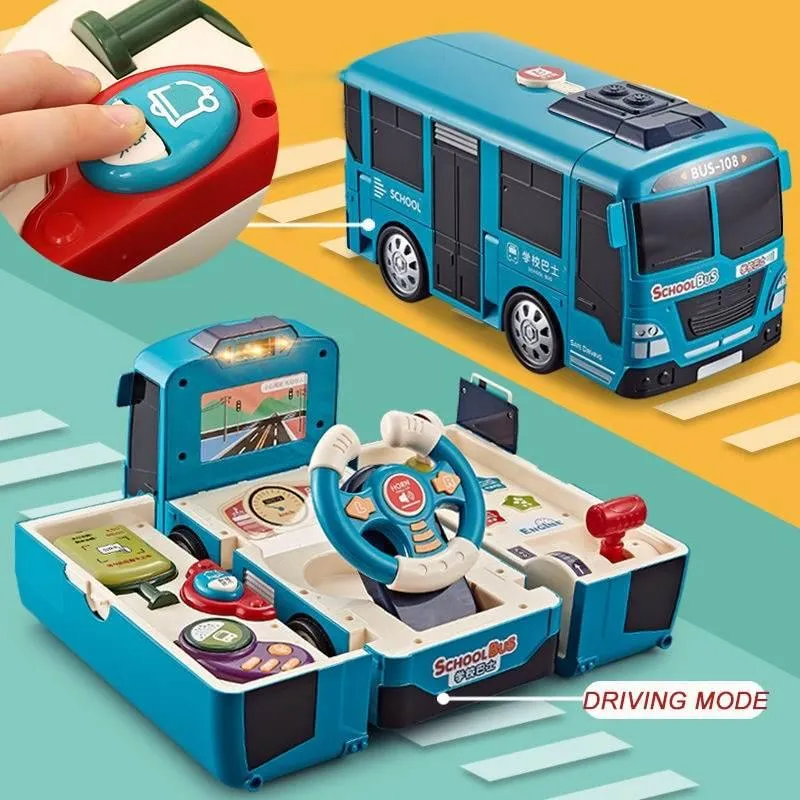 Race Car Adventure Toy - Transforming Playset for Kids