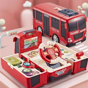 Race Car Adventure Toy - Transforming Playset for Kids
