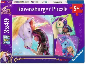 Ravensburger Children's Puzzle - 12004163 - Unicorn Academy - Unicorn Puzzle for Children from 5 Years with 3 x 49 Pieces - Unicorn Gifts
